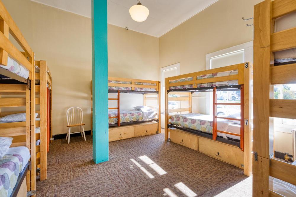 Bed in Men's 8-Bed Dorm interior