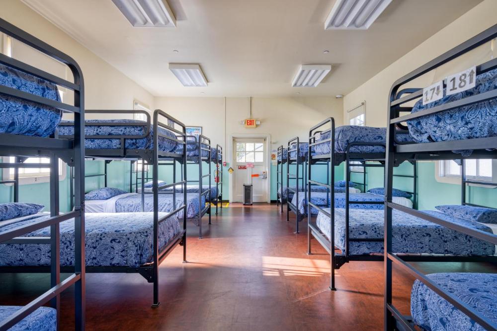 Bed in All-Gender 20-Bed Dorm interior